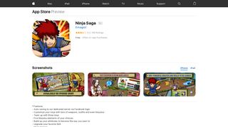 Ninja Saga on the App Store - iTunes - Apple