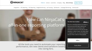 PPC, AdWords, SEO & Social reporting tool for Agencies - NinjaCat