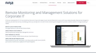 Corporate RMM & IT Management Software - Solutions ... - NinjaRMM