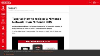 Tutorial: How to register a Nintendo Network ID on Nintendo 3DS ...