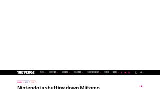 Nintendo is shutting down Miitomo - The Verge