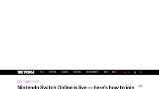 Nintendo Switch Online: how to gain access to the new service - The ...