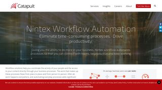 Nintex Workflow Automation Eliminate Time-consuming Processes