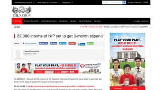 32,000 interns of NIP yet to get 3-month stipend - The Nation