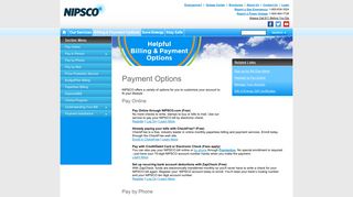 Billing - Payment Options - NIPSCO