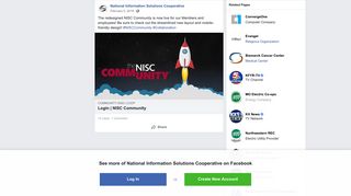 The redesigned NISC Community is now... - National Information ...