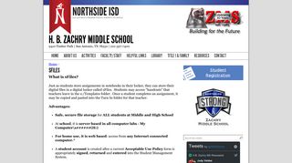 sFiles | HB Zachry Middle School - NISD