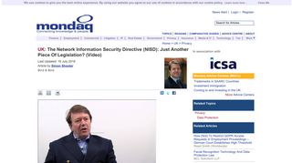 The Network Information Security Directive (NISD): Just Another Piece ...