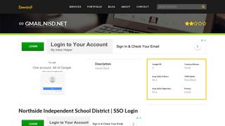 Welcome to Gmail.nisd.net - Northside Independent School District ...