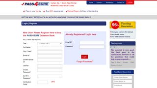 Login – Pass4Sure.in