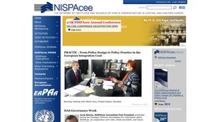 Homepage | NISPAcee Information Portal