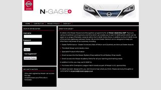 Nissan N-GAGE: Home