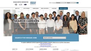 Search Careers - nissan motor corporation