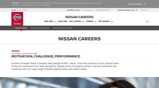 Nissan Careers - Experience Nissan | Nissan