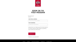 You+Nissan: the Nissan Owner Program Application