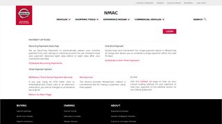 NMAC Payment Options - NISSAN Finance