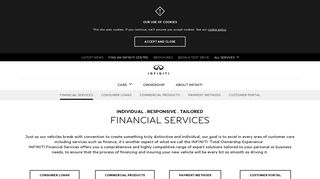 Car Loans and Finance Services | Infiniti Cars Australia