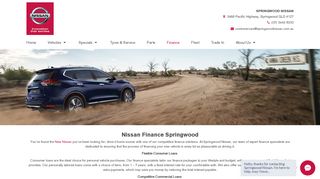 Nissan Finance Springwood | Springwood Nissan