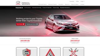 Insurance Car Products | Car Insurance & More | Toyota Insurance