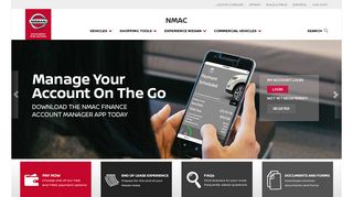 Nissan - NMAC Finance Account Manager