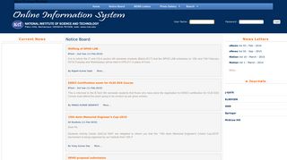 Online Information System