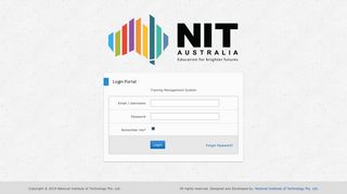 Login Portal - NIT Australia