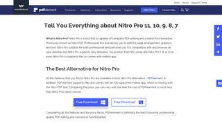 Tell You Everything about Nitro Pro 11, 10, 9, 8, 7 | Wondershare ...
