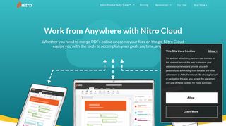 Online PDF Converter | Create, Convert & Merge PDFs Online - Nitro