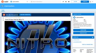 Free 24 hour trial for Nitro Tv. : iptvresellers - Reddit