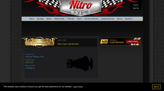 [NTM]andy659's Nitro Type Racer Profile