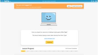 Typing Lessons | Nitro Type Content - Typing.com