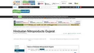 Hindustan Nitro News: Latest News Updates on Hindustan Nitro ...