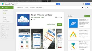 Nixon Williams Vantage – Apps on Google Play