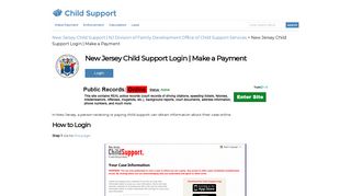New Jersey Child Support Login | Make a Payment | Child-Support.com