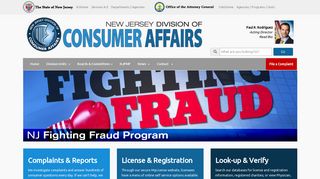 New Jersey Division of Consumer Affairs