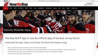 Official Devils Mobile App | New Jersey Devils - NHL.com