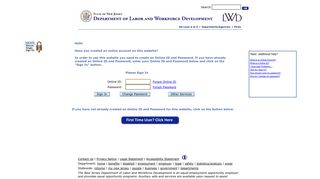 New Jersey Labor Workforce Development (Membership)