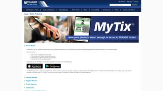MyTix - NJ Transit
