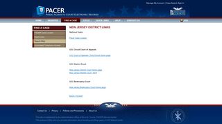 District of New Jersey - Pacer