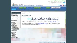 Department of Labor and Workforce Development | Family ... - NJ.gov