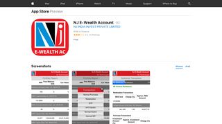 NJ E-Wealth Account on the App Store - iTunes - Apple