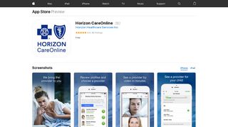 Horizon CareOnline on the App Store - iTunes - Apple