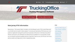 IFTA New Jersey | TruckingOffice