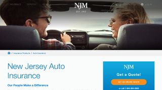 New Jersey Auto Insurance | NJM