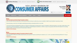 NJ Prescription Monitoring Program - New Jersey Division of ...