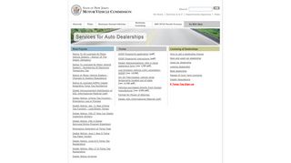 State of New Jersey - Motor Vehicle Commission