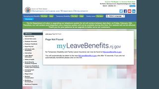 Department of Labor and Workforce Development | Web ... - NJ.gov