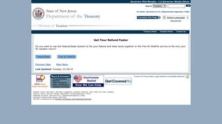 NJ Division of Taxation - NJ WebFile Eligibility - NJ.gov