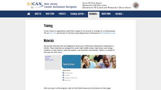 New Jersey Career Assistance Navigator | NJCAN Tools - intoCareers