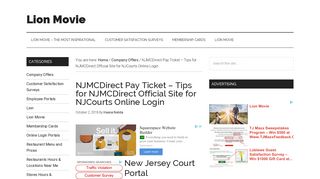 NJMCDirect Pay Ticket – Tips for NJMCDirect Official Site for NJCourts ...